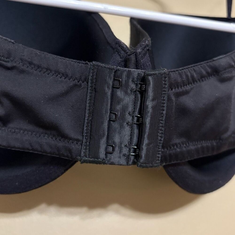 Maidenform Bra Women’s One Fabulous Fit Strapless Bra 7955 Black 38D - Picture 2 of 4